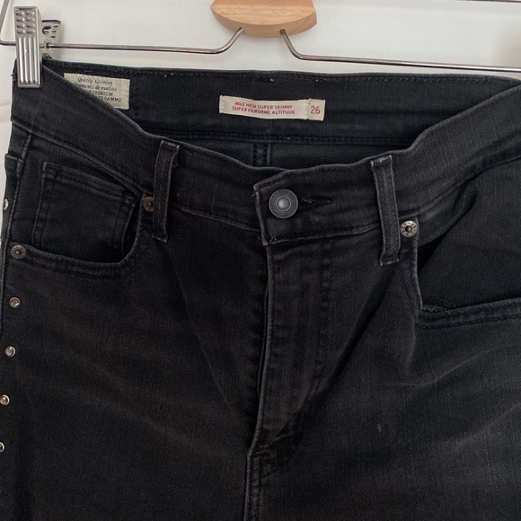 Levi’s Mile high super skinny size 26(2) - Picture 3 of 4